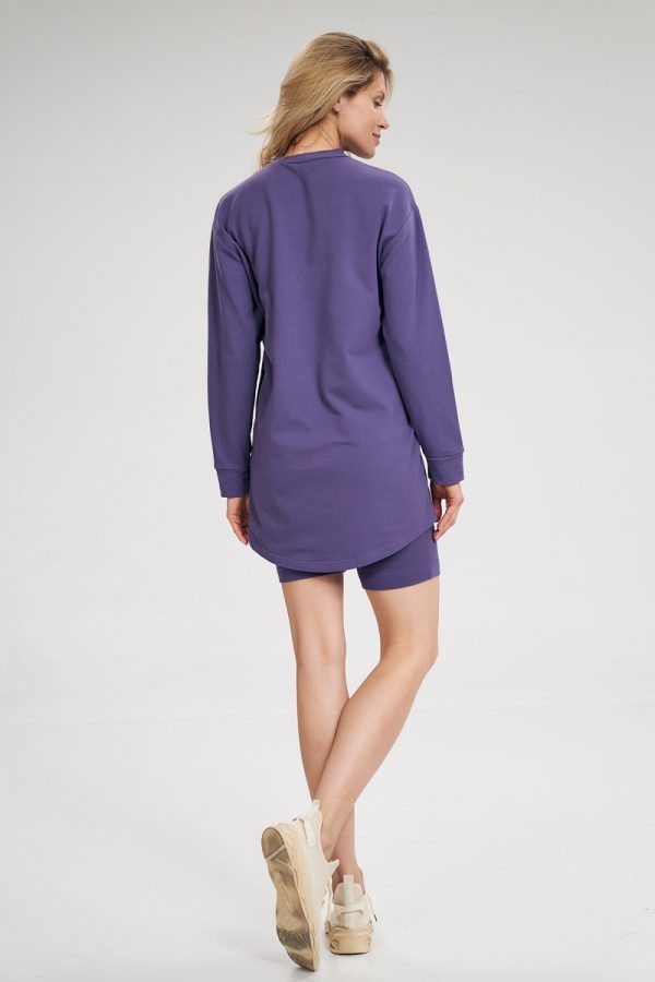 Violet Tunic in Women`s Blouses, Tunics with Cotton and Spandex
