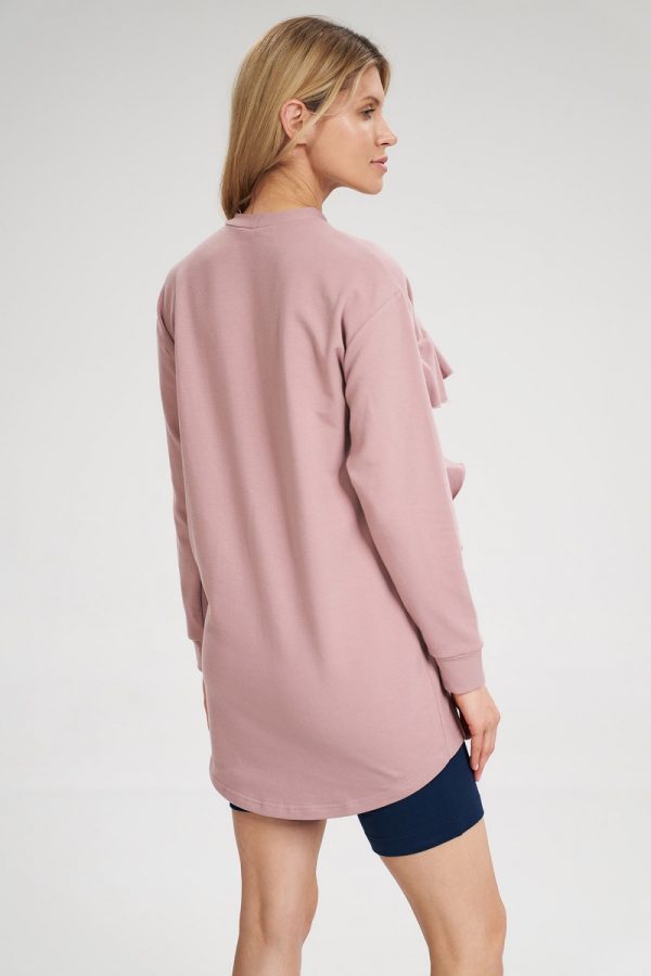 Pink Tunic in Women`s Blouses, Tunics with Cotton and Spandex