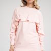 Pink Tunic in Women`s Blouses, Tunics with Cotton and Spandex