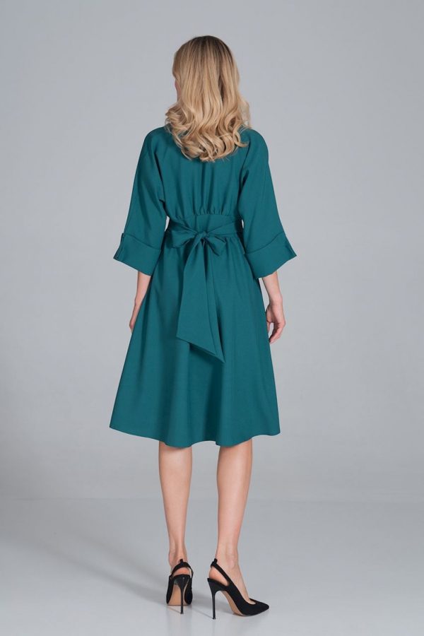 green Daydress model 162385 Figl