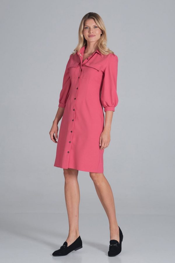 pink Daydress model 162388 Figl