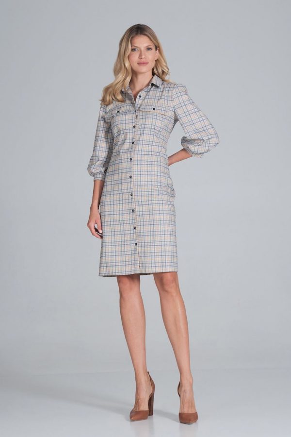 multicolor Daydress model 162394 Figl