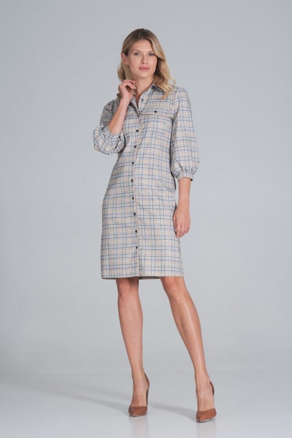 multicolor Daydress model 162394 Figl