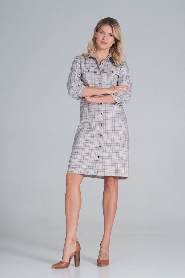 multicolor Daydress model 162394 Figl