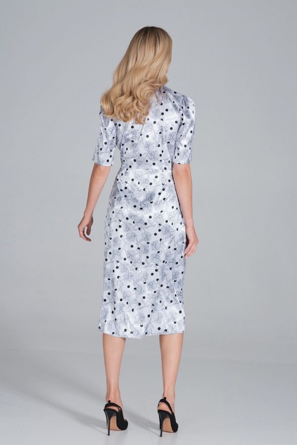 Grey Cocktail Dress in Formal Dresses, Cocktail Dresses with Polyester