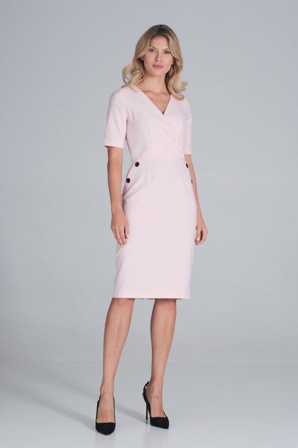 pink Daydress model 162428 Figl