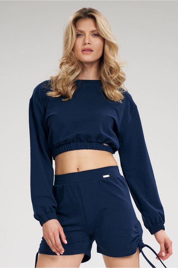 navy blue Sweatshirt model 162437 Figl