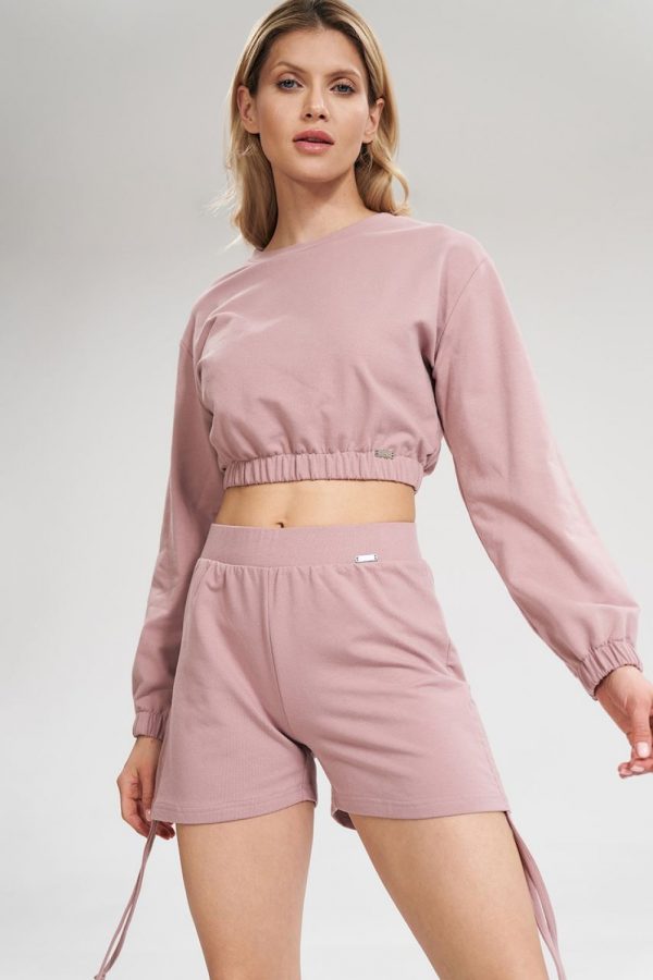 pink Sweatshirt model 162441 Figl