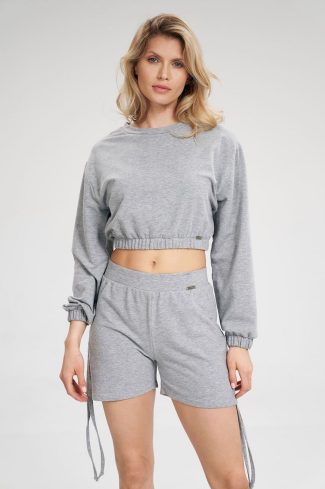 grey Sweatshirt model 162442 Figl