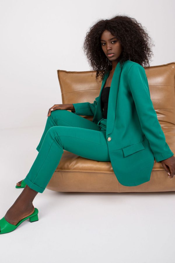 green Jacket model 162537 Italy Moda