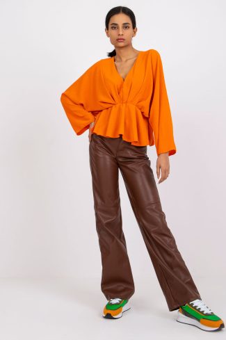 927846 orange Blouse model 162547 Italy Moda