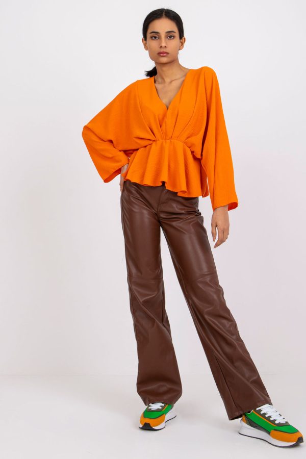orange Blouse model 162547 Italy Moda
