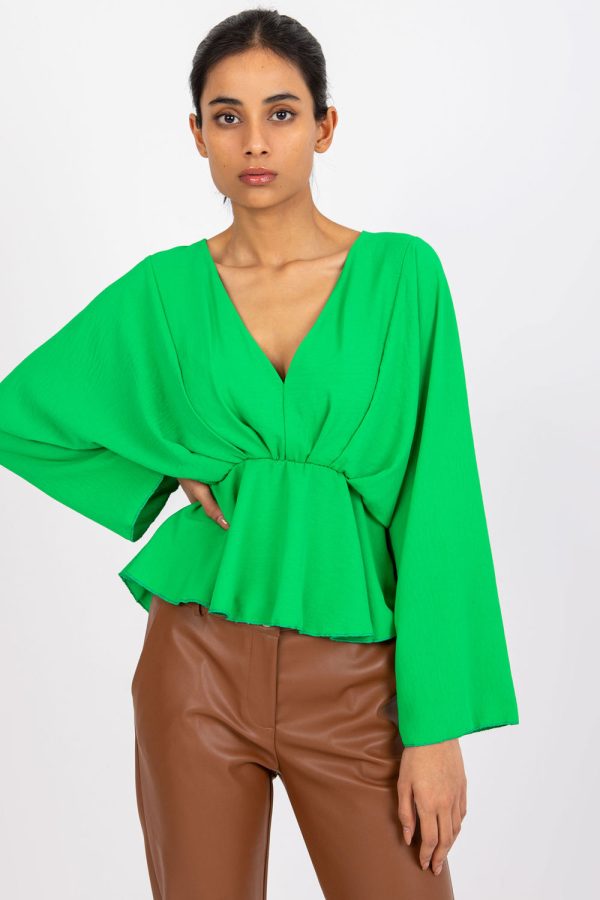 green Blouse model 162549 Italy Moda