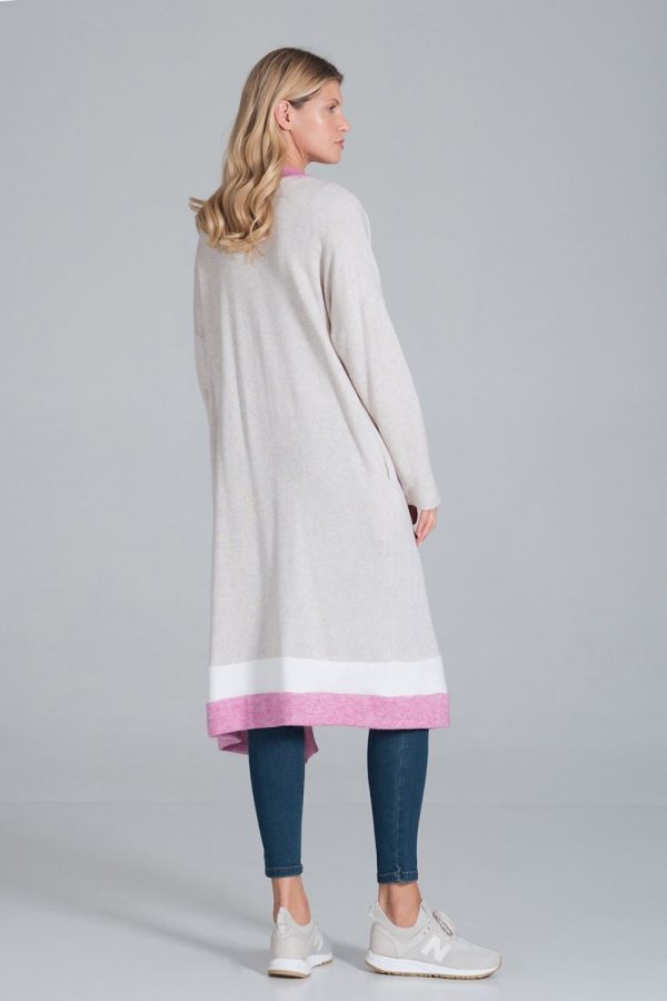 Multicolor Cardigan in Cardigans For Women, Ponchos with Spandex, Nylon and Polyester