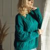 Green Jumper in Sweaters, Pullovers, Jumpers, Turtlenecks, Boleros, Shrugs with Acrylic and Nylon