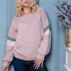 929730 Pink Jumper in Sweaters, Pullovers, Jumpers, Turtlenecks, Boleros, Shrugs with Acrylic, Polyamide, Polyester and Wool
