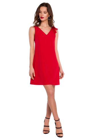 red Daydress model 163744 Makover