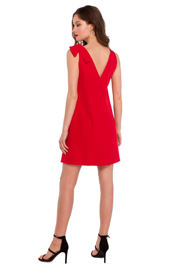 red Daydress model 163744 Makover