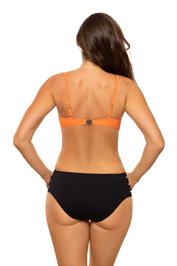 Orange Swimsuit Two Piece in Two-Piece Swimsuits, Tops, Swimsuit Bottoms with Spandex and Polyamide