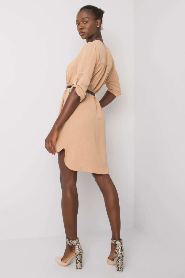 beige Daydress model 164622 Italy Moda