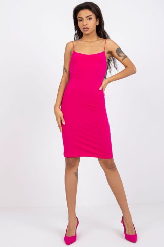 935433 Pink Daydress in Day Dresses with Cotton and Spandex