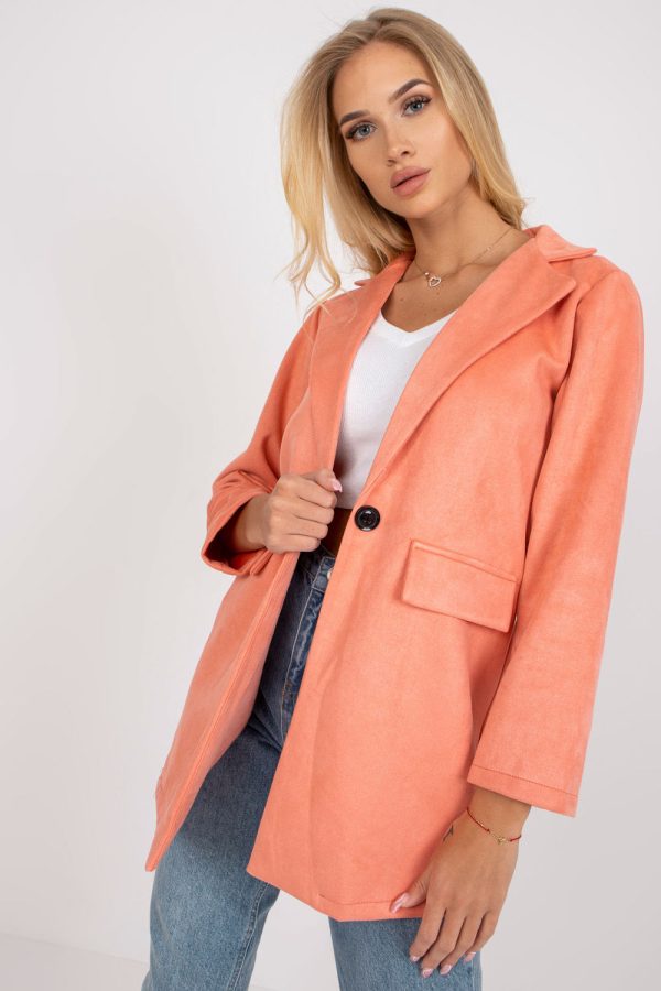Pink Jacket in Jackets, Vests For Women with Spandex and Polyester