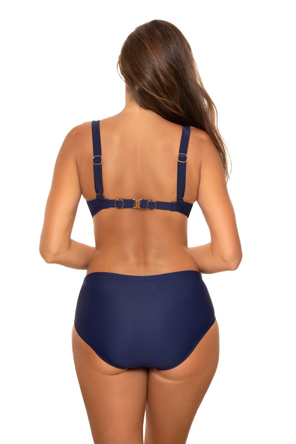 Blue Swimsuit Two Piece in Two-Piece Swimsuits, Tops, Swimsuit Bottoms with Spandex and Polyamide