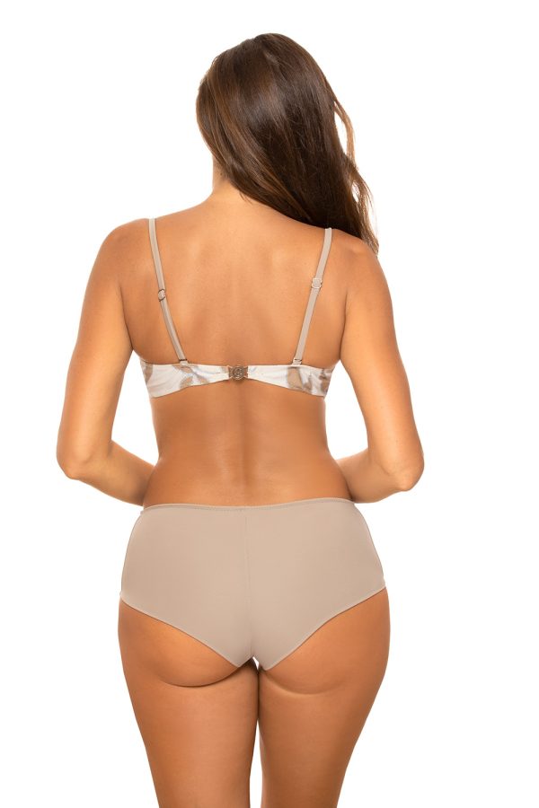 Beige Swimsuit Two Piece in Two-Piece Swimsuits, Tops, Swimsuit Bottoms with Spandex and Polyamide