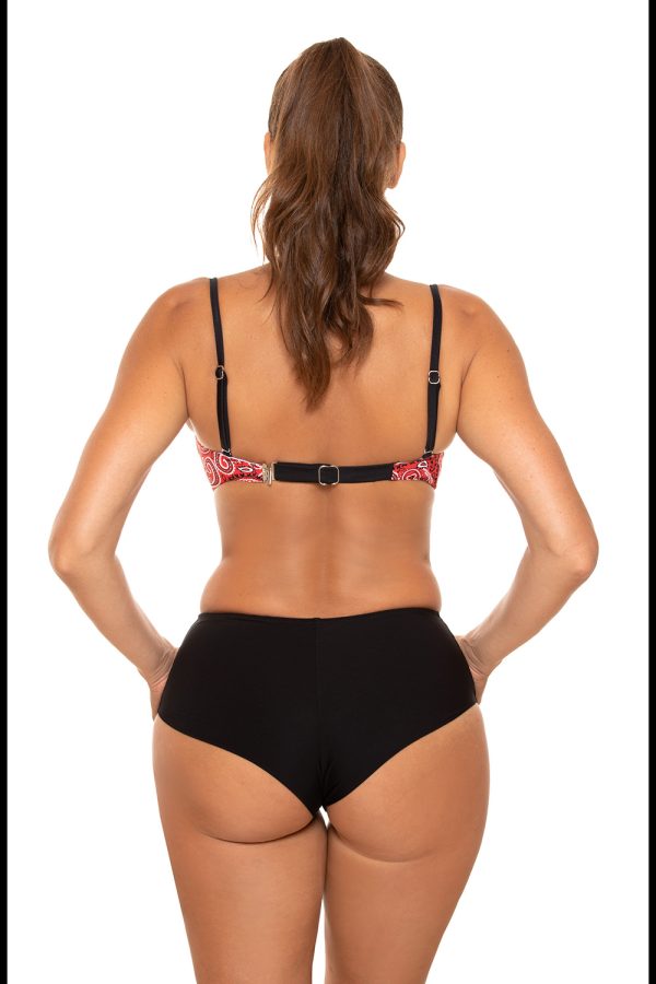 Red Swimsuit Two Piece in Two-Piece Swimsuits, Tops, Swimsuit Bottoms with Spandex and Polyamide