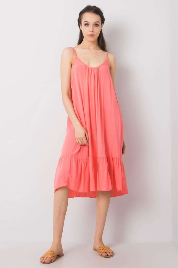 Pink Daydress in Day Dresses with Viscose