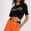 938331 orange Shorts model 166153 Italy Moda
