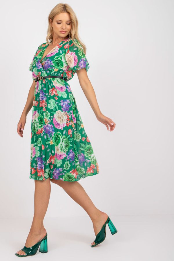 green Daydress model 166164 Italy Moda
