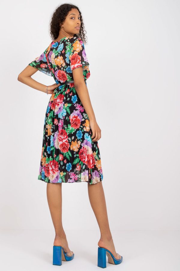 black Daydress model 166165 Italy Moda