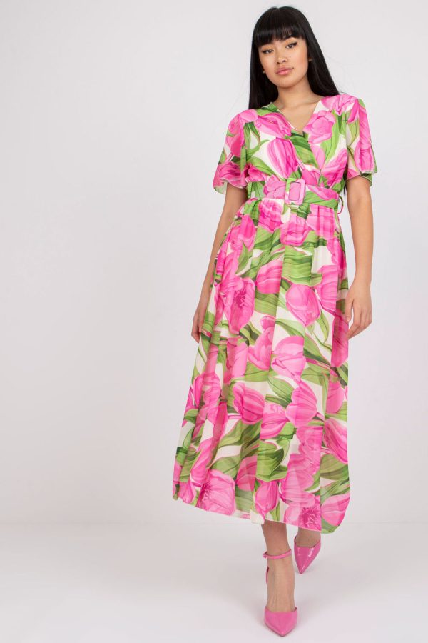 pink Daydress model 166179 Italy Moda