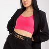 Black Set in Pants, Trousers, Shorts with Spandex and Polyester