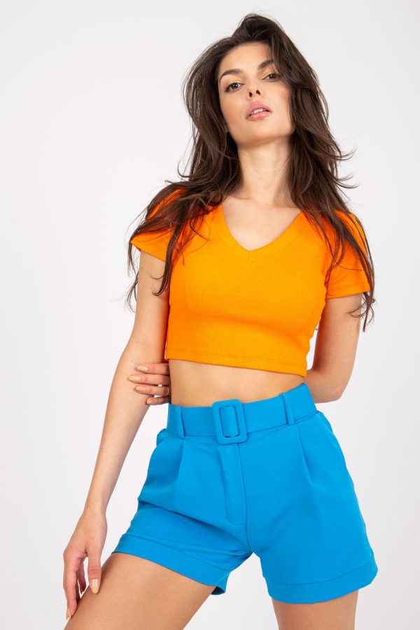 blue Shorts model 166316 Italy Moda