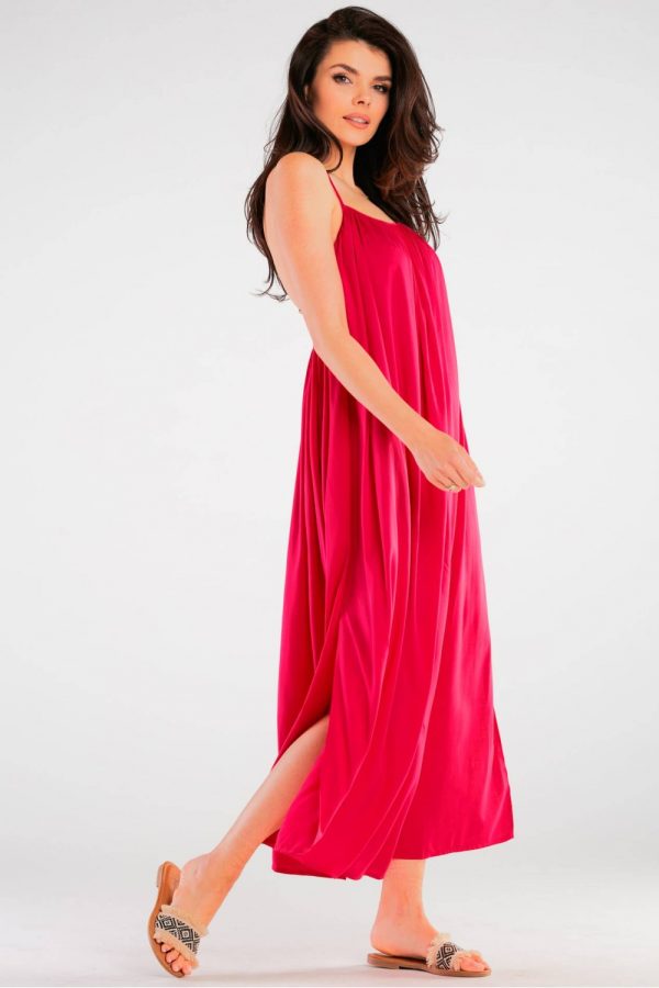 Pink Daydress in Day Dresses with Spandex and Viscose