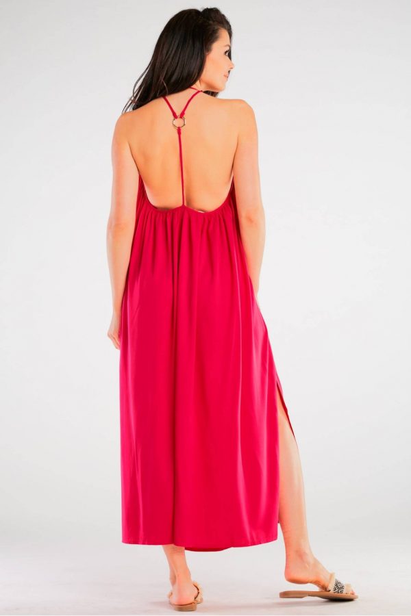 Pink Daydress in Day Dresses with Spandex and Viscose