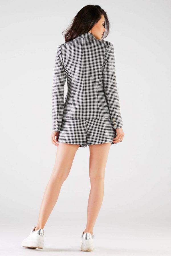 Black Shorts in Shorts For Women, Crop Pants with Spandex, Polyester and Viscose