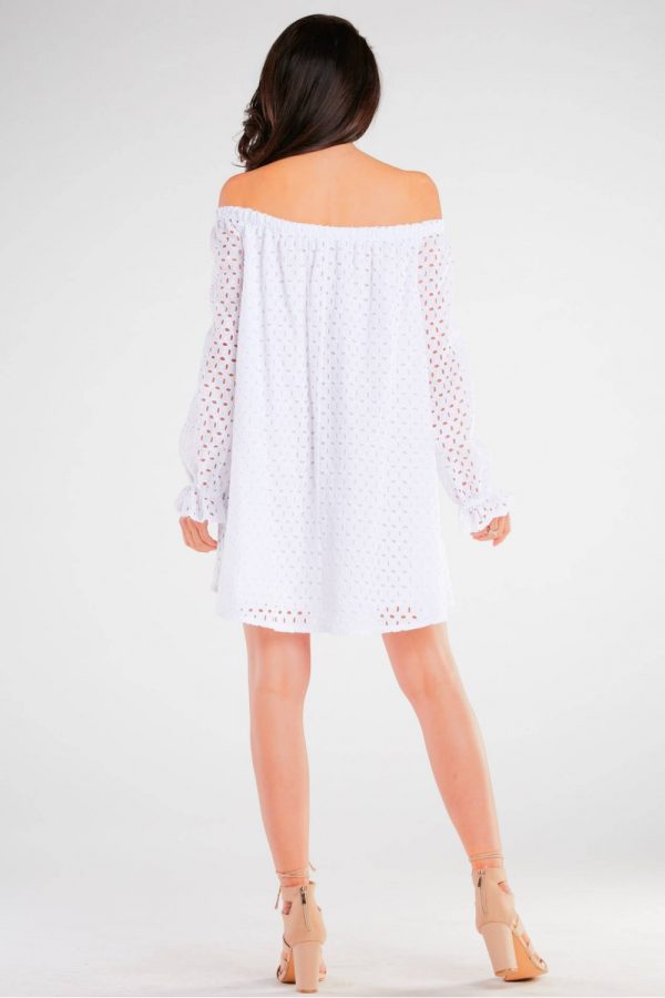 White Daydress in Day Dresses with Cotton
