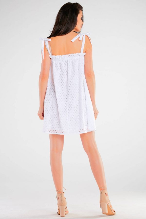 White Daydress in Day Dresses with Cotton
