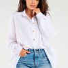 white Long sleeve shirt model 166829 Infinite You