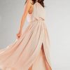Beige Daydress in Day Dresses with Cotton and Lycra