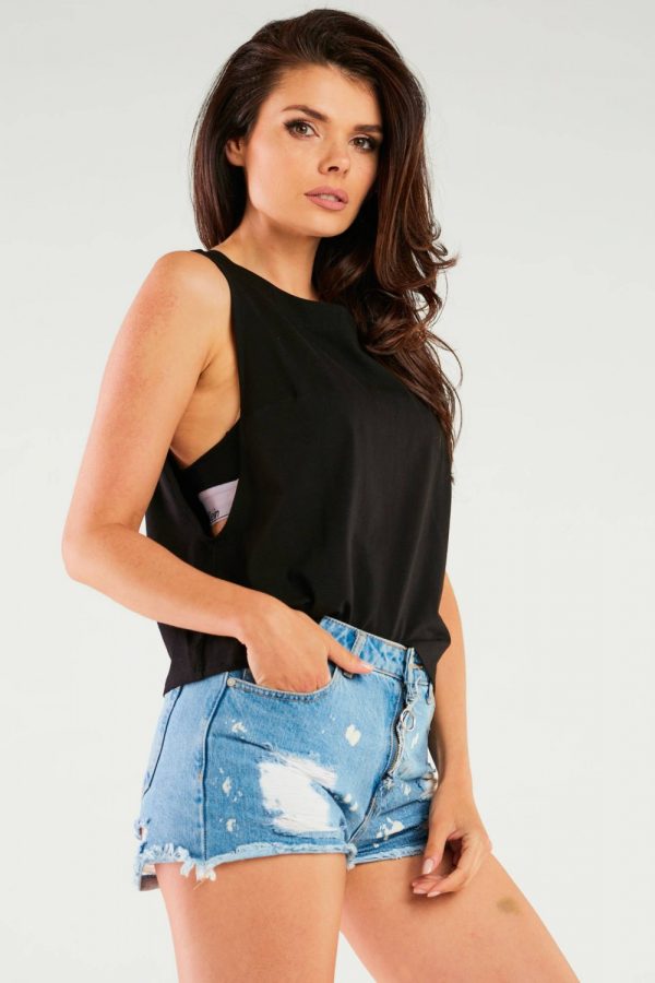 black Blouse model 166833 Infinite You