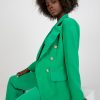 Green Jacket in Jackets, Vests For Women with Spandex and Polyester