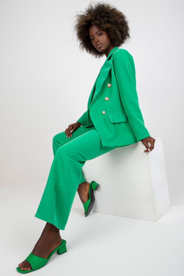 Green Jacket in Jackets, Vests For Women with Spandex and Polyester