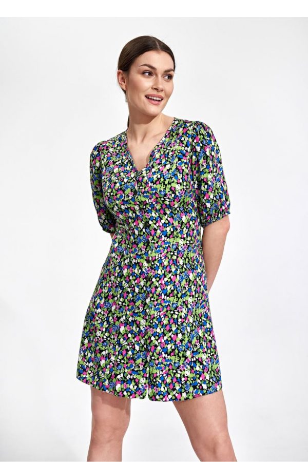 multicolor Daydress model 167189 Figl