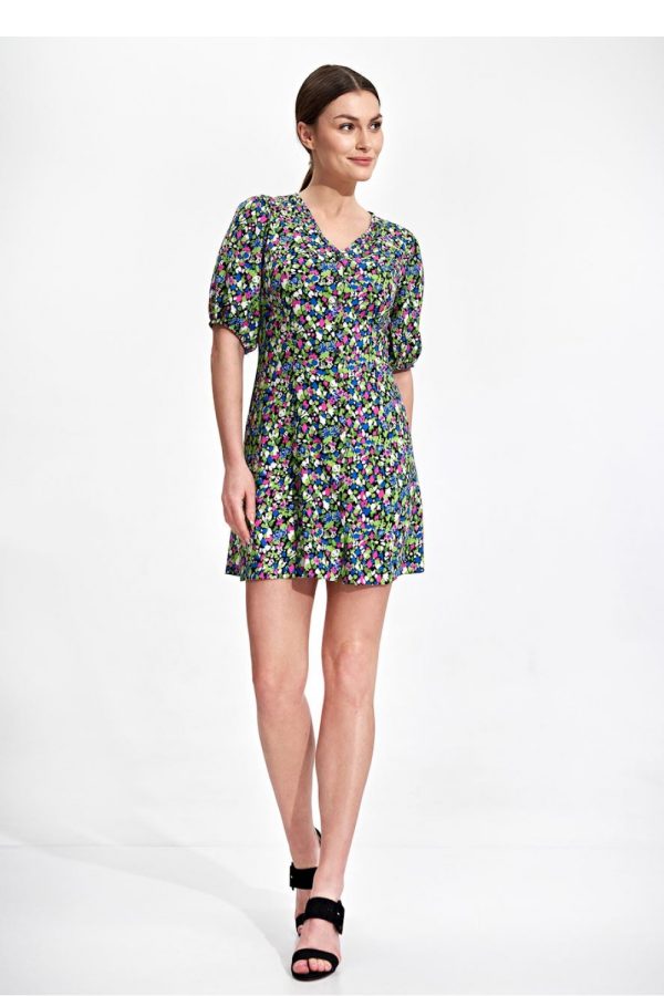 multicolor Daydress model 167189 Figl