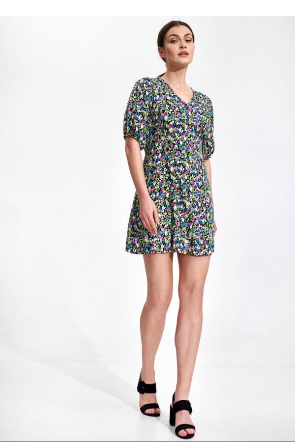 multicolor Daydress model 167189 Figl