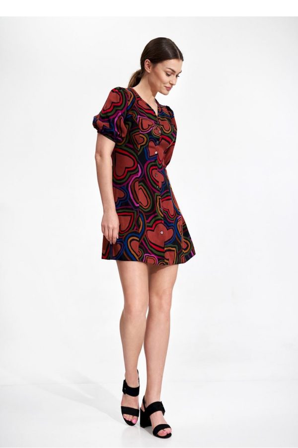 multicolor Daydress model 167190 Figl